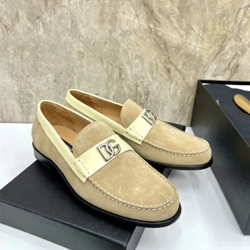 Dolce & Gabbana D&G Leather Shoes For Men #1443245