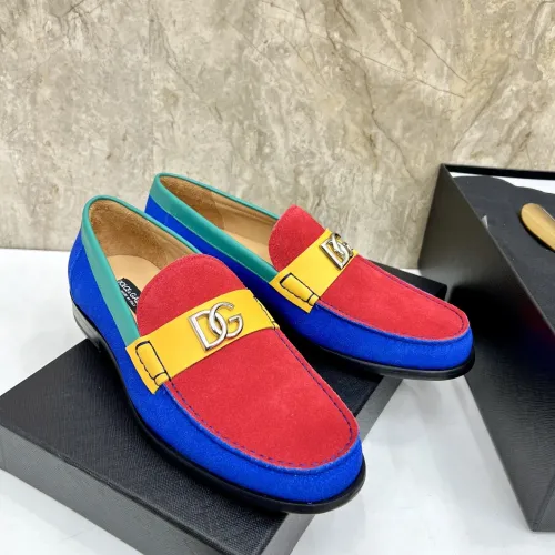 Dolce & Gabbana D&G Leather Shoes For Men #1443248