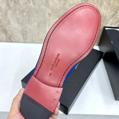 Replica Dolce & Gabbana D&G Leather Shoes For Men #1443248 $172.00 USD for Wholesale