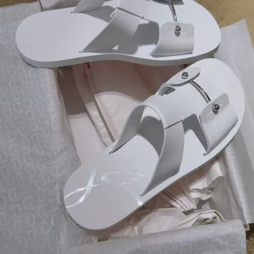Replica Christian Louboutin CL Slippers For Men #1443397 $60.00 USD for Wholesale