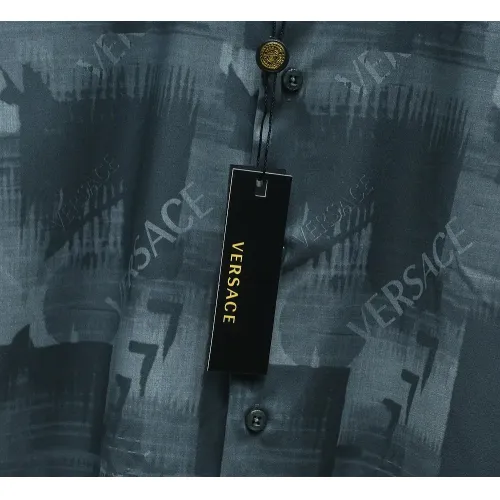 Replica Versace Shirts Short Sleeved For Men #1443741 $38.00 USD for Wholesale