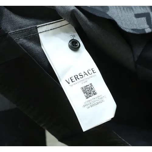 Replica Versace Shirts Long Sleeved For Men #1443748 $40.00 USD for Wholesale