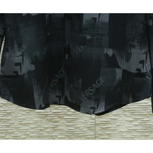 Replica Versace Shirts Long Sleeved For Men #1443748 $40.00 USD for Wholesale