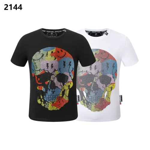 Replica Philipp Plein PP T-Shirts Short Sleeved For Men #1443762 $27.00 USD for Wholesale