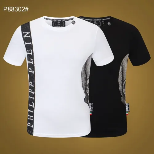 Replica Philipp Plein PP T-Shirts Short Sleeved For Men #1443807 $27.00 USD for Wholesale