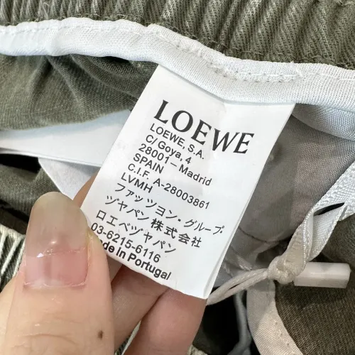 Replica LOEWE Pants For Men #1443884 $82.00 USD for Wholesale