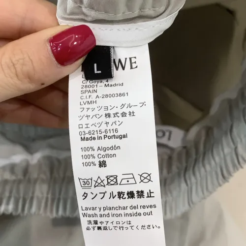 Replica LOEWE Pants For Men #1443886 $82.00 USD for Wholesale