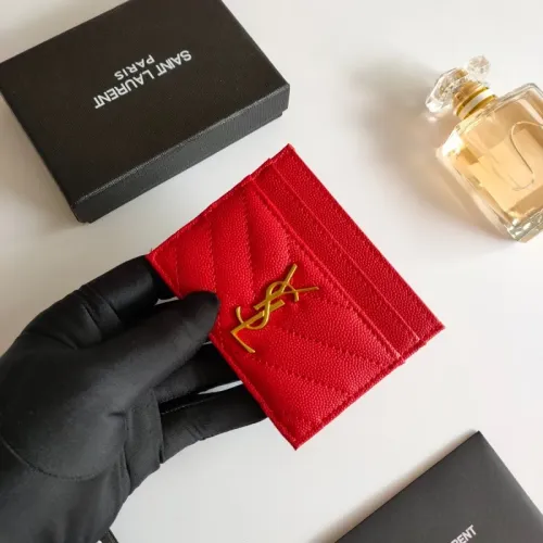 Replica Yves Saint Laurent YSL Card Holders #1444053 $27.00 USD for Wholesale
