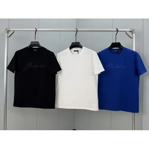 Replica Balmain T-Shirts Short Sleeved For Unisex #1444284 $72.00 USD for Wholesale
