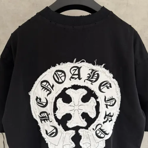 Replica Chrome Hearts T-Shirts Short Sleeved For Men #1444527 $56.00 USD for Wholesale