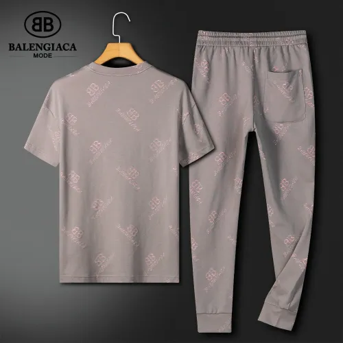 Replica Balenciaga Fashion Tracksuits Short Sleeved For Men #1444748 $92.00 USD for Wholesale