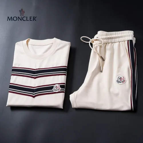 Replica Moncler Tracksuits Short Sleeved For Men #1444754 $92.00 USD for Wholesale