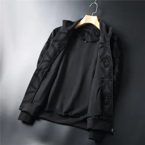 Replica Versace Tracksuits Long Sleeved For Men #1444838 $92.00 USD for Wholesale
