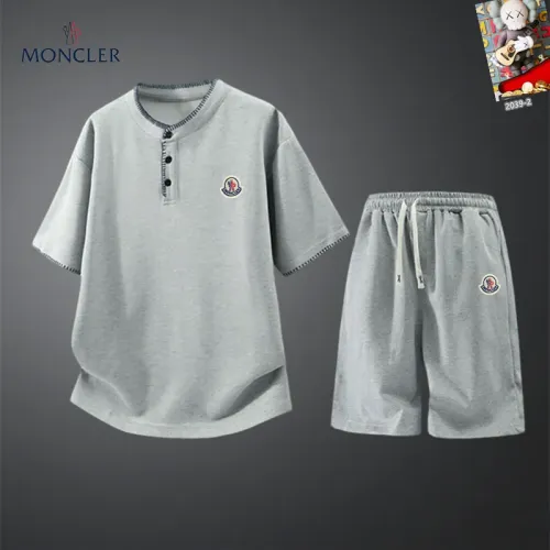 Moncler Tracksuits Short Sleeved For Men #1444943