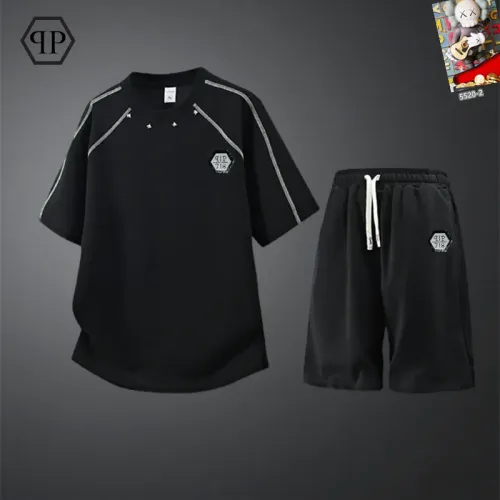 Philipp Plein PP Tracksuits Short Sleeved For Men #1444949