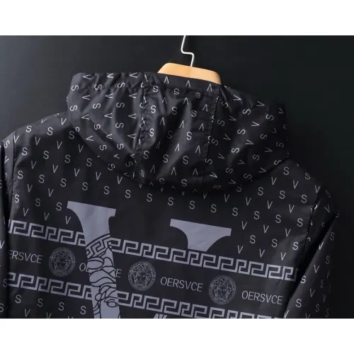 Replica Versace Jackets Long Sleeved For Men #1444981 $60.00 USD for Wholesale