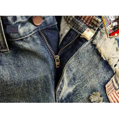Replica Moncler Jeans For Men #1445511 $40.00 USD for Wholesale