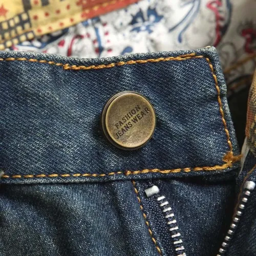 Replica Moncler Jeans For Men #1445521 $40.00 USD for Wholesale