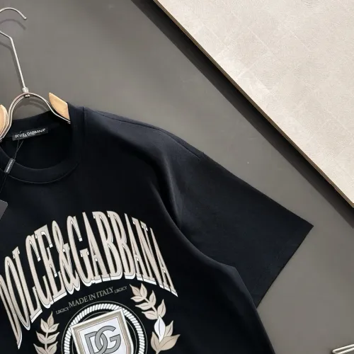 Replica Dolce & Gabbana D&G T-Shirts Short Sleeved For Men #1445550 $40.00 USD for Wholesale