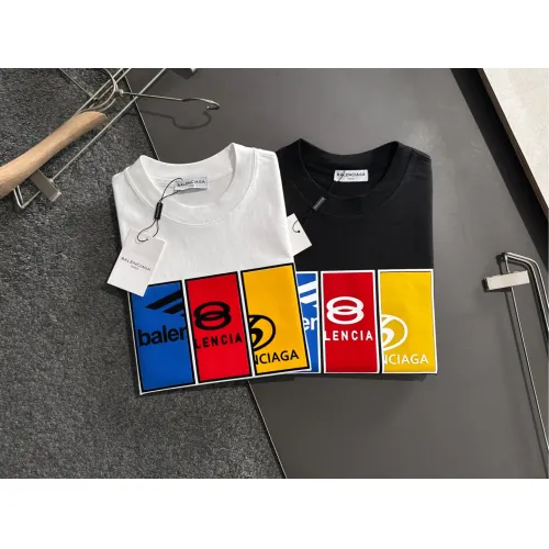 Replica Balenciaga T-Shirts Short Sleeved For Men #1445554 $40.00 USD for Wholesale