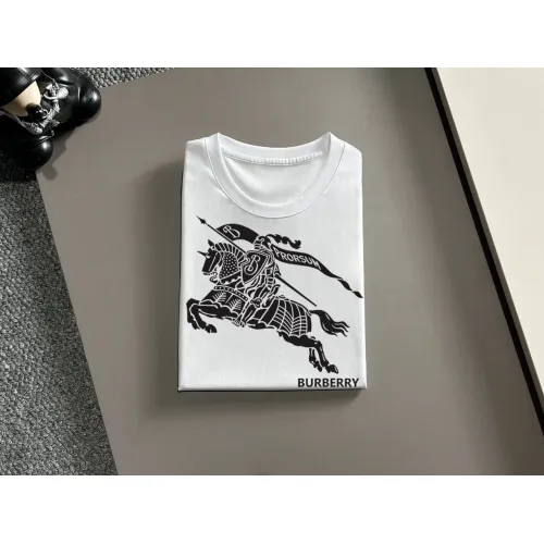 Replica Burberry T-Shirts Short Sleeved For Men #1445562 $40.00 USD for Wholesale