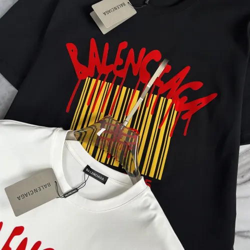 Replica Balenciaga T-Shirts Short Sleeved For Men #1445590 $40.00 USD for Wholesale