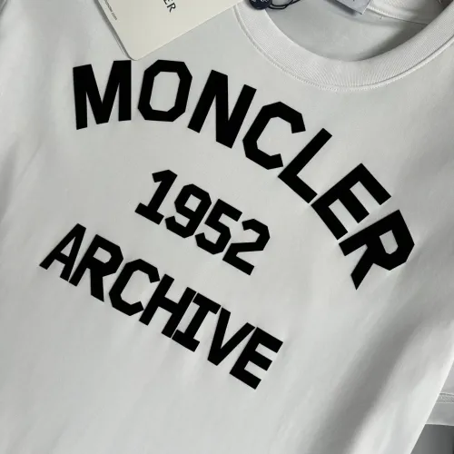 Replica Moncler T-Shirts Short Sleeved For Men #1445629 $40.00 USD for Wholesale