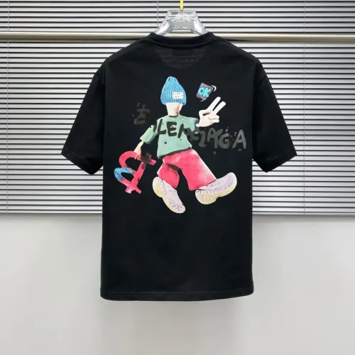 Replica Balenciaga T-Shirts Short Sleeved For Men #1445636 $40.00 USD for Wholesale