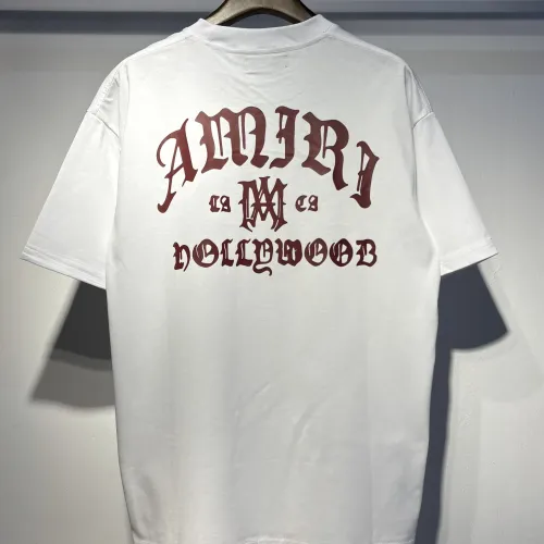 Replica Amiri T-Shirts Short Sleeved For Unisex #1445721 $32.00 USD for Wholesale