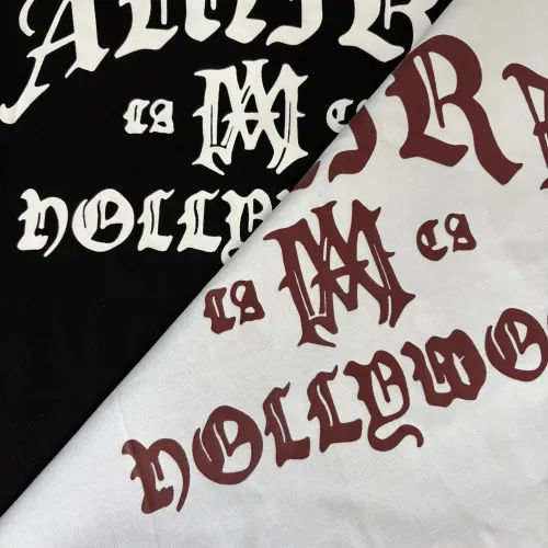 Replica Amiri T-Shirts Short Sleeved For Unisex #1445721 $32.00 USD for Wholesale