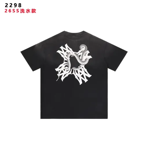 Replica Amiri T-Shirts Short Sleeved For Unisex #1445728 $32.00 USD for Wholesale