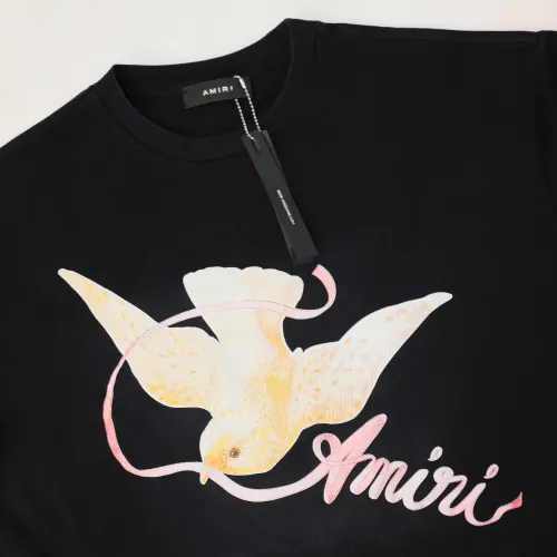 Replica Amiri T-Shirts Short Sleeved For Unisex #1445729 $32.00 USD for Wholesale