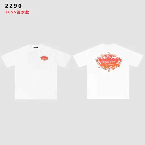 Amiri T-Shirts Short Sleeved For Unisex #1445730