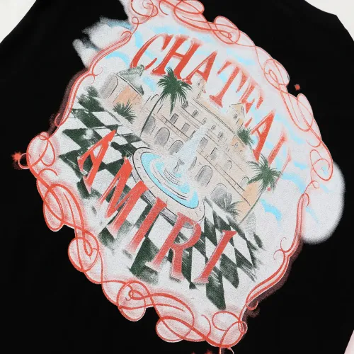 Replica Amiri T-Shirts Short Sleeved For Unisex #1445733 $32.00 USD for Wholesale