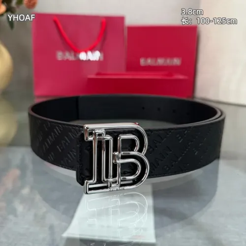Replica Balmain AAA Quality Belts For Men #1445765 $64.00 USD for Wholesale