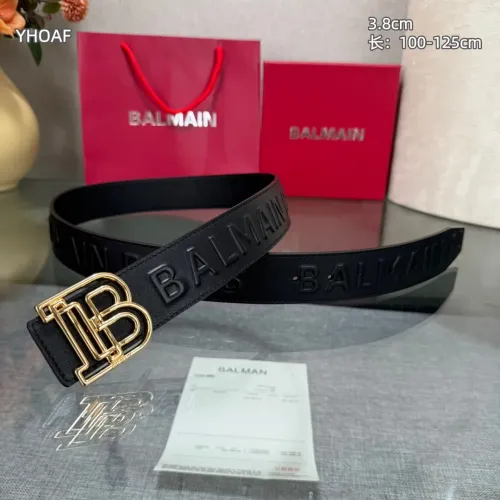 Replica Balmain AAA Quality Belts For Men #1445771 $64.00 USD for Wholesale