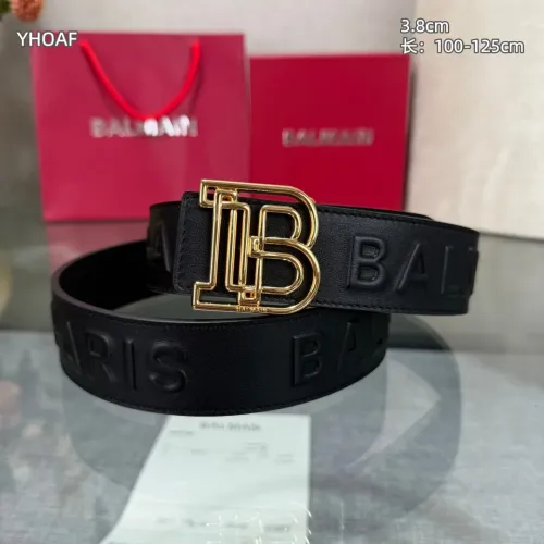 Replica Balmain AAA Quality Belts For Men #1445771 $64.00 USD for Wholesale
