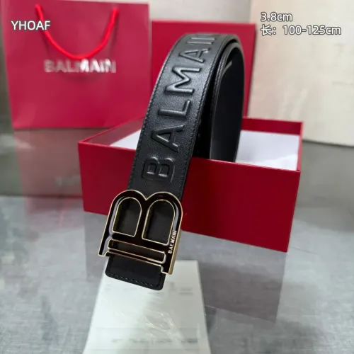 Replica Balmain AAA Quality Belts For Men #1445781 $64.00 USD for Wholesale