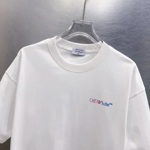 Replica Off-White T-Shirts Short Sleeved For Unisex #1445793 $34.00 USD for Wholesale