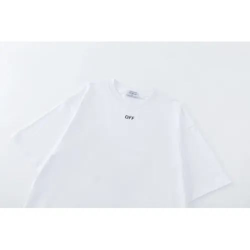 Replica Off-White T-Shirts Short Sleeved For Unisex #1445818 $32.00 USD for Wholesale