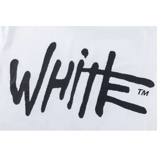 Replica Off-White T-Shirts Short Sleeved For Unisex #1445820 $32.00 USD for Wholesale