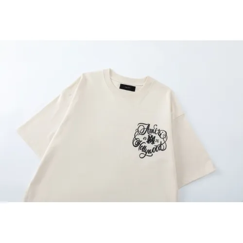 Replica Amiri T-Shirts Short Sleeved For Unisex #1445837 $40.00 USD for Wholesale