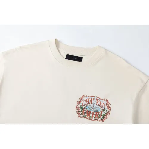 Replica Amiri T-Shirts Short Sleeved For Unisex #1445839 $39.00 USD for Wholesale