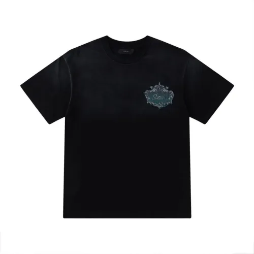 Replica Amiri T-Shirts Short Sleeved For Unisex #1445845 $42.00 USD for Wholesale
