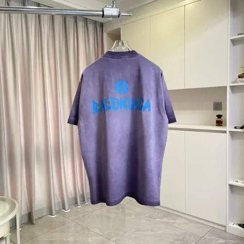 Replica Balenciaga T-Shirts Short Sleeved For Unisex #1445850 $45.00 USD for Wholesale