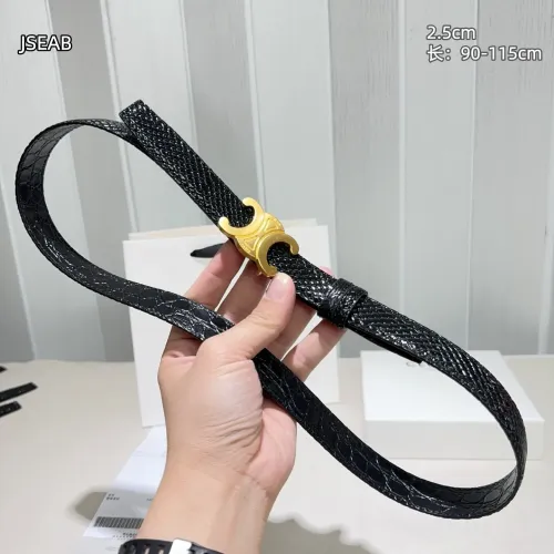 Replica Celine AAAAA Quality Belts For Women #1445914 $48.00 USD for Wholesale