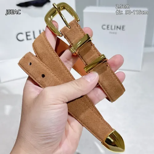 Replica Celine AAAAA Quality Belts For Women #1445935 $52.00 USD for Wholesale
