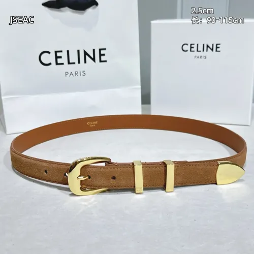 Replica Celine AAAAA Quality Belts For Women #1445935 $52.00 USD for Wholesale