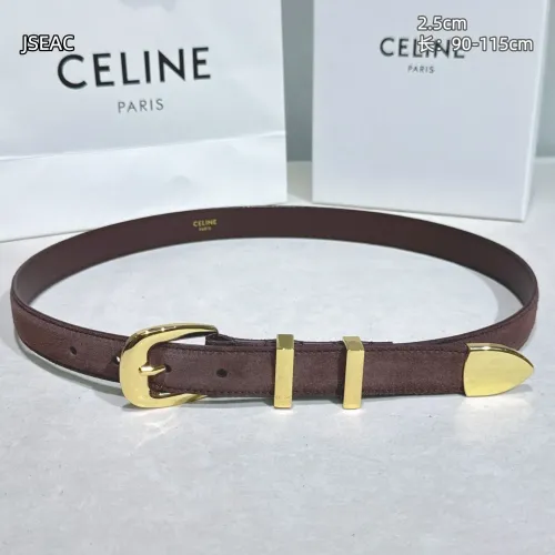 Replica Celine AAAAA Quality Belts For Women #1445938 $52.00 USD for Wholesale