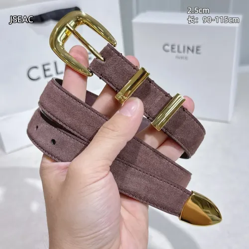 Replica Celine AAAAA Quality Belts For Women #1445938 $52.00 USD for Wholesale